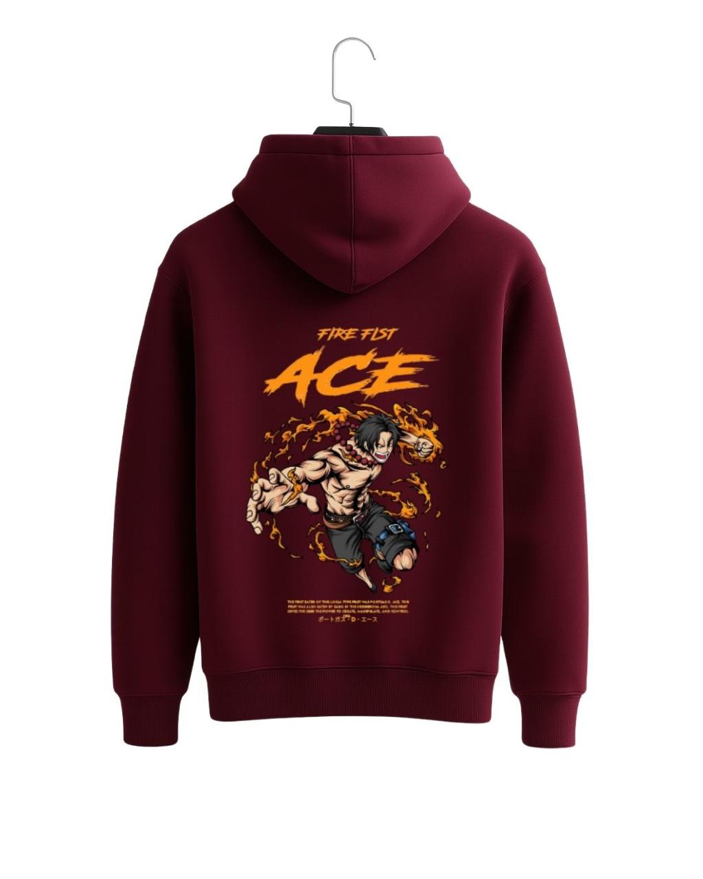 Aura Hoodie Burgundy – Casual Comfort with a Trendy Burgundy Design