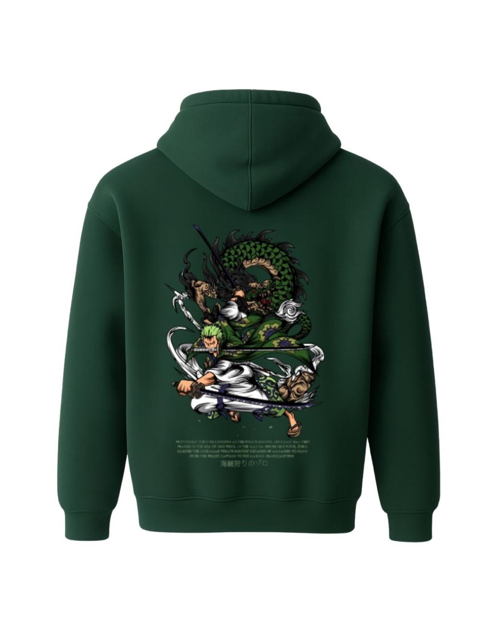 Aura Hoodie Forest Green – High-Quality Forest Green Hoodie with a Cozy Fit