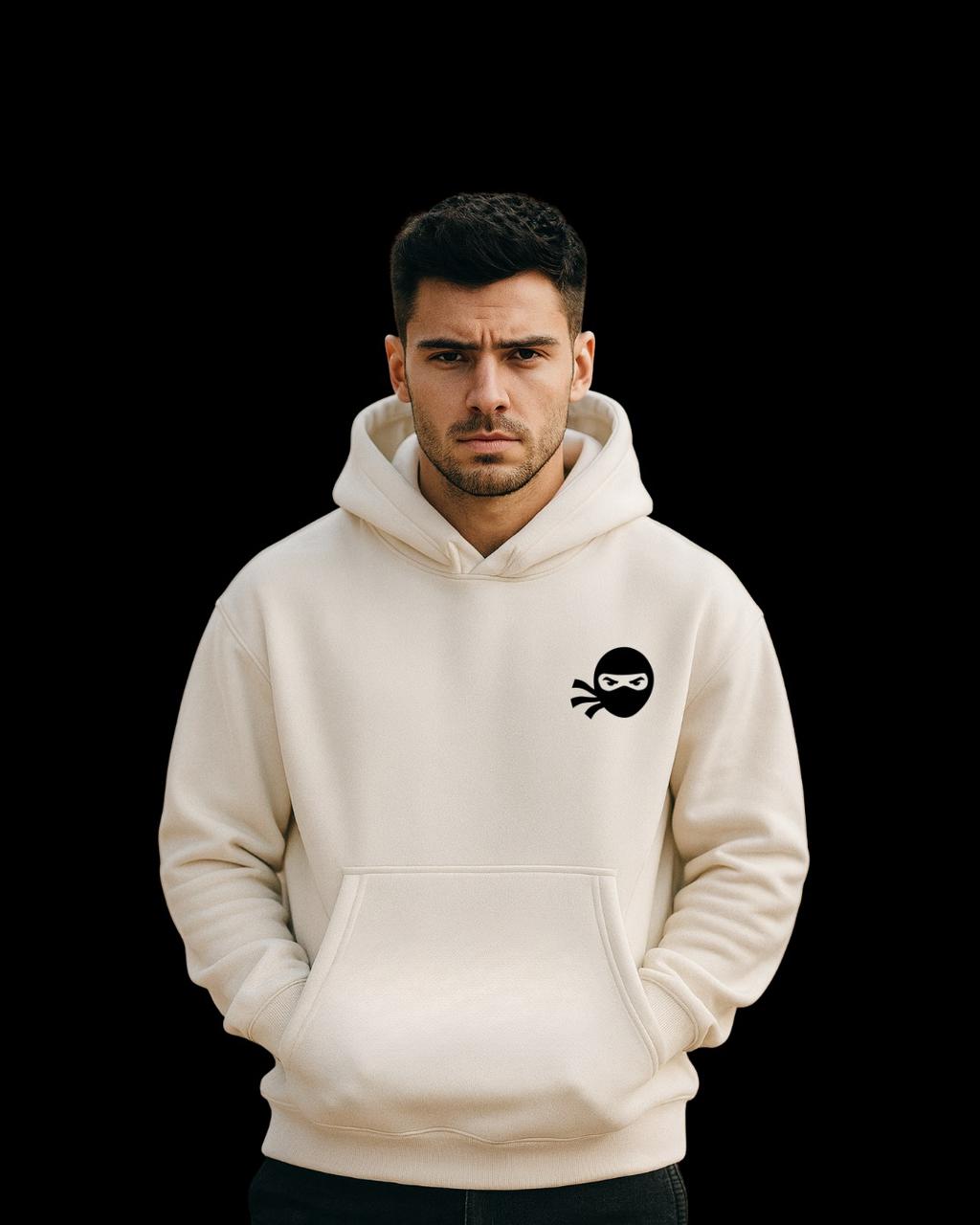 Aura Hoodie White – Premium White Hoodie for Men and Women