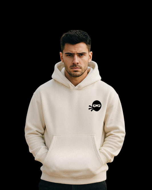 Aura Hoodie White – Premium White Hoodie for Men and Women