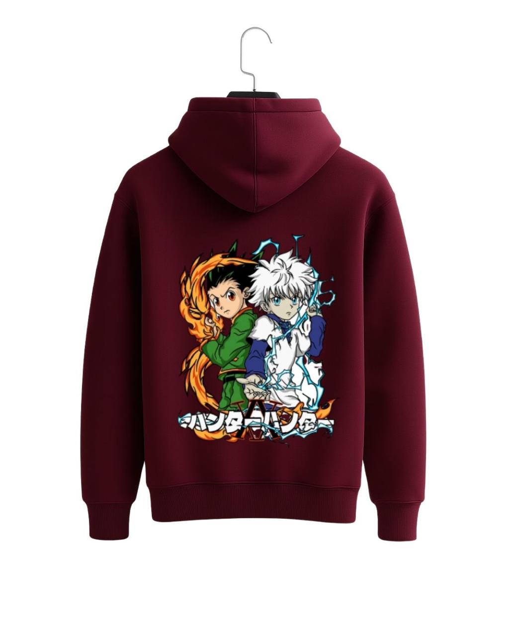 Aura Hoodie Burgundy – Casual Comfort with a Trendy Burgundy Design